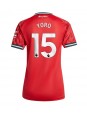 Billige Manchester United Leny Yoro #15 Hjemmedrakt Dame 2025-26 Kortermet